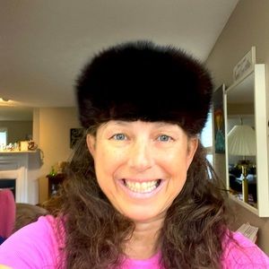 Mink fur hat